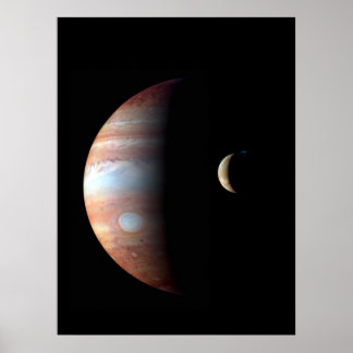 Jupiter en Io Poster