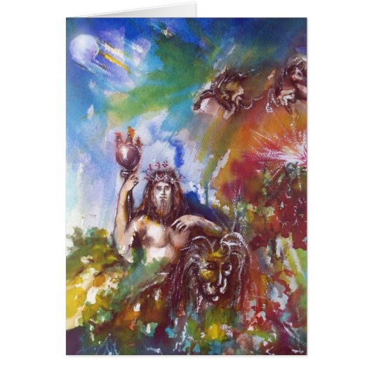 JUPITER EN LION, Blue Sapphire (Voorkant)