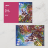 JUPITER en LION, rood wit blauw bruin Visitekaartje (Voorkant / Achterkant)