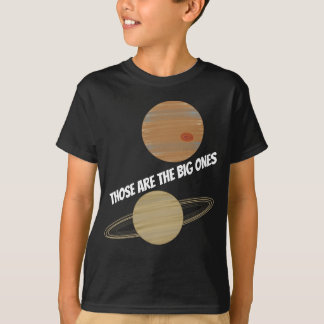 Jupiter en Saturn T-shirt