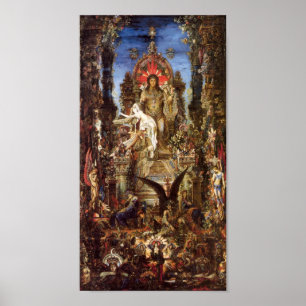 Jupiter en Semele Poster