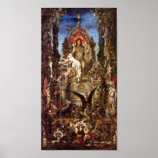 Jupiter en Semele Poster (Voorkant)