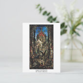 Jupiter en Semele van Gustave Moreau Briefkaart (Staand voorkant)