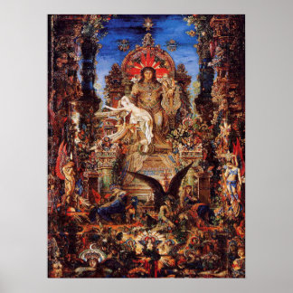 "Jupiter en Semiele" Poster