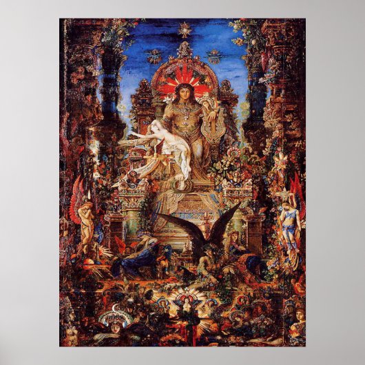 "Jupiter en Semiele" Poster (Voorkant)