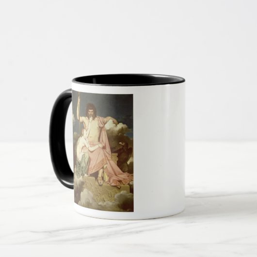 Jupiter en Thetis, 1811 Mok (Voorkant links)