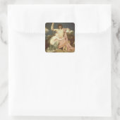 Jupiter en Thetis, 1811 Vierkante Sticker (Tas)