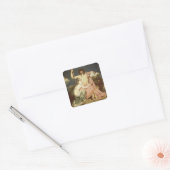 Jupiter en Thetis, 1811 Vierkante Sticker (Envelop)