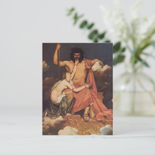 Jupiter en Thetis Briefkaart (Staand voorkant)