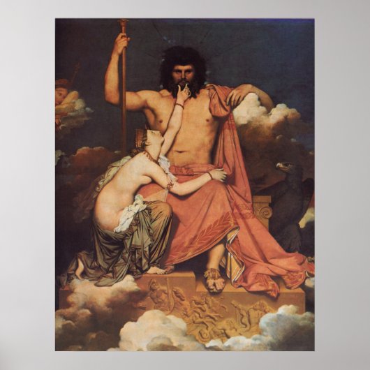 Jupiter en Thetis Poster (Voorkant)