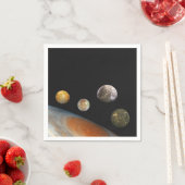 Jupiter en vier manen Galilische satellieten Servet (Insitu)