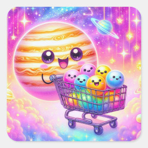 Jupiter en zijn manen Stickers
