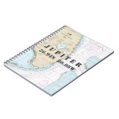 Jupiter FL Latitude - Nautical Chart Notitieboek (Linkerzijde)