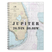 Jupiter FL Latitude - Nautical Chart Notitieboek (Voorkant)