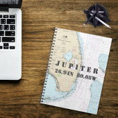 Jupiter FL Latitude - Nautical Chart Notitieboek