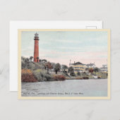 Jupiter Florida Lighthouse  Briefkaart (Voorkant / Achterkant)