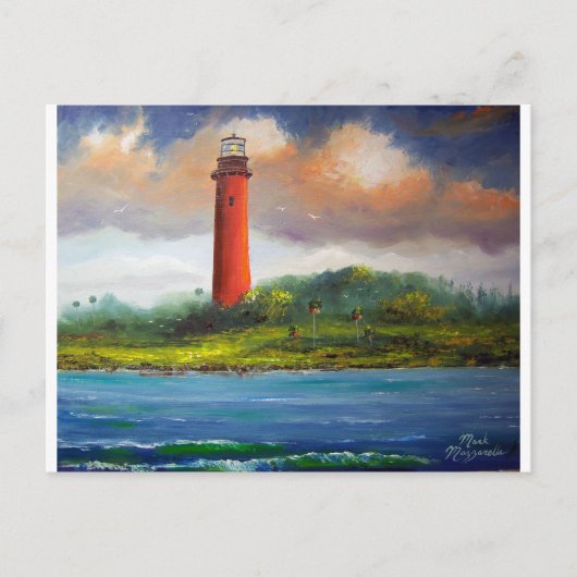 Jupiter Florida Lighthouse Briefkaart (Voorkant)