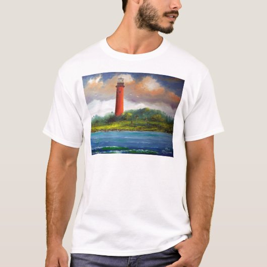 Jupiter Florida Lighthouse T-shirt (Voorkant)