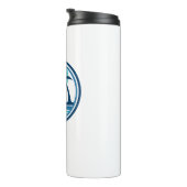 Jupiter Florida Palmboom Vogels Thermosbeker (Geroteerd rechts)