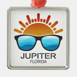 Jupiter Florida zonnebril Metalen Ornament