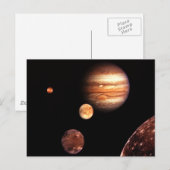 Jupiter Galilean Moons Astronomy & Science Gifts Briefkaart (Voorkant / Achterkant)