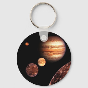 Jupiter Galilean Moons Space & Astronomy Gifts Sleutelhanger
