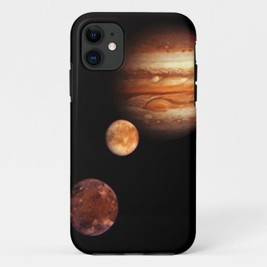 Jupiter Galilean Satellites NASA Case-Mate iPhone Case (Achterkant)