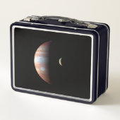 Jupiter Gas Giant Planet & Io Galilean Maan (Achterkant)