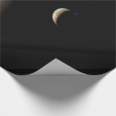 Jupiter Gas Giant Planet & Io Galilean Maan Cadeaupapier (Hoek)