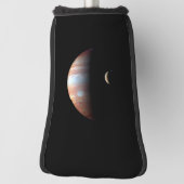 Jupiter Gas Giant Planet & Io Galilean Maan Golfheadcover (Draai 90)