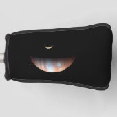 Jupiter Gas Giant Planet & Io Galilean Maan Golfheadcover (Voorkant)