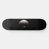 Jupiter Gas Giant Planet & Io Galilean Maan Persoonlijk Skateboard (Horizontaal)