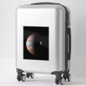 Jupiter Gasreus Planeet & Io Galileïsche Maan Sticker (Koffer)