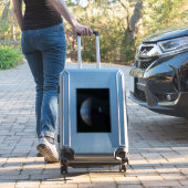 Jupiter Gasreus Planeet & Io Galileïsche Maan Sticker (Koffer Insitu)