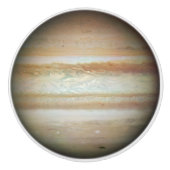 Jupiter Gestreept Zonnestelsel Planet Boogschutter Keramische Knop (Voorkant)