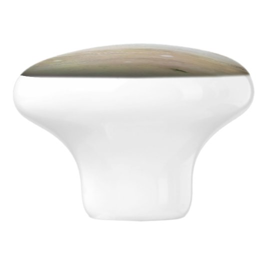 Jupiter Gestreept Zonnestelsel Planet Boogschutter Keramische Knop (Zijkant)