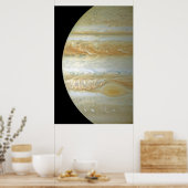 Jupiter Hemisphere Poster (Keuken)