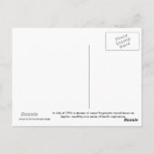 Jupiter Impact Briefkaart (Achterkant)