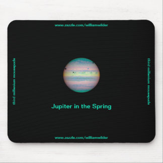Jupiter in de lente van Mousepad Muismat