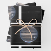 Jupiter in Infrarood, James Webb Space Telescope Inpakpapier Vel (In situ)