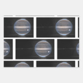 Jupiter in Infrarood, James Webb Space Telescope Inpakpapier Vel (Voorkant)
