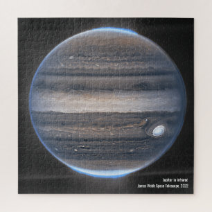 Jupiter in Infrarood, James Webb Space Telescope Legpuzzel
