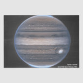 Jupiter in Infrarood, James Webb Space Telescope Tissuepapier (Voorkant)