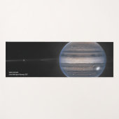 Jupiter in Infrarood, James Webb Space Telescope Yogamat (Voorkant (horizontaal))