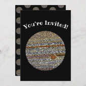 Jupiter in Stippen Kaart (Voorkant / Achterkant)