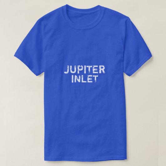 Jupiter Inlet Florida T-shirt (Design voorkant)
