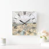 Jupiter Inlet Florida USA Nautical Map ~ Vierkante Klok (Huis)