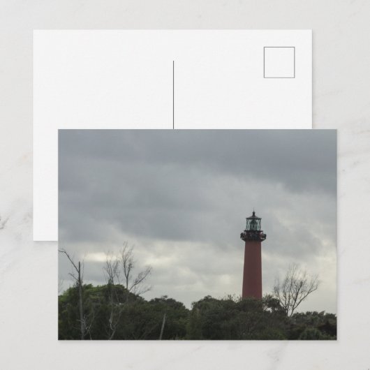 Jupiter Inlet Light, Florida Briefkaart (Voorkant / Achterkant)