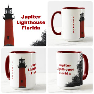 Jupiter Inlet Lighthouse Florida Fotografisch Mok