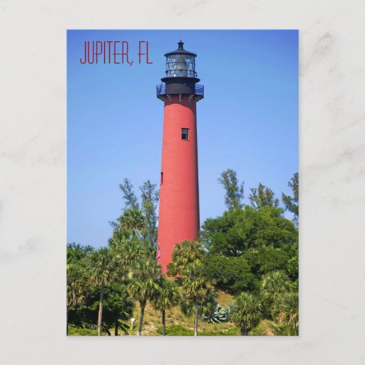 Jupiter Inlet Lighthouse, Jupiter, Florida Briefkaart (Voorkant)